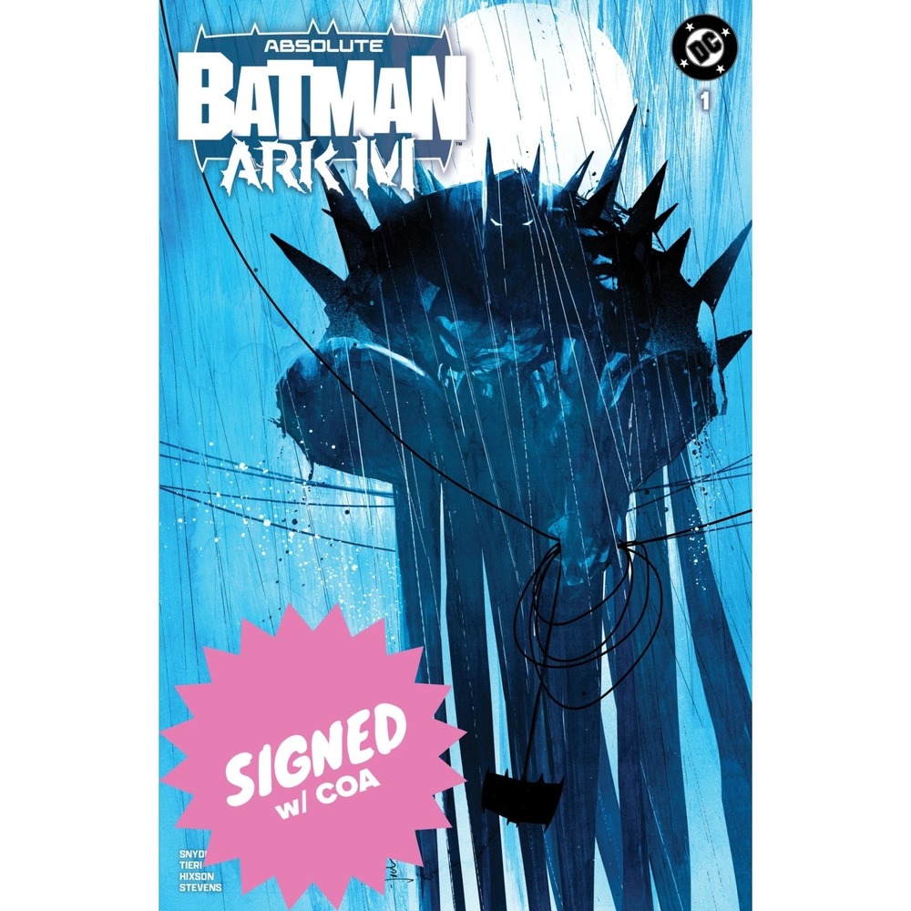 Absolute Batman: Ark M #1 2nd Print Exclusive Trade Cover Variant Signed By Jock